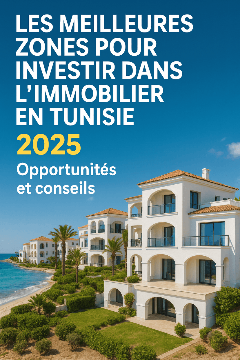 Les Meilleures Zones pour Investir dans l’Immobilier en Tunisie en 2025